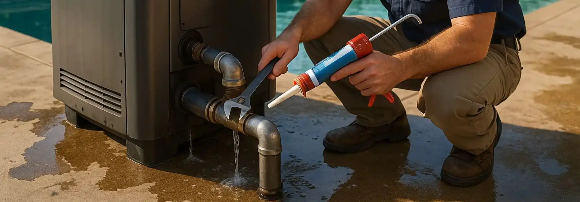 Pool Heater Leak Repair - HVAC Orillia