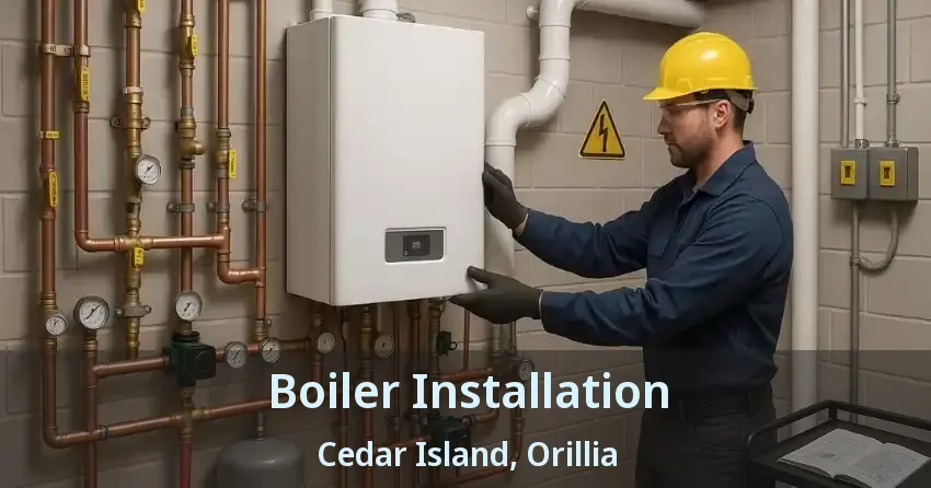 Boiler Installation Cedar Island, Orillia - ON