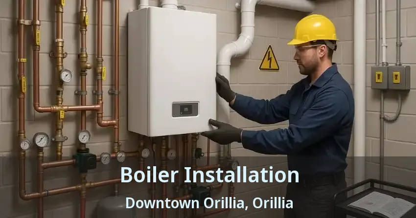 Boiler Installation Downtown Orillia, Orillia - ON