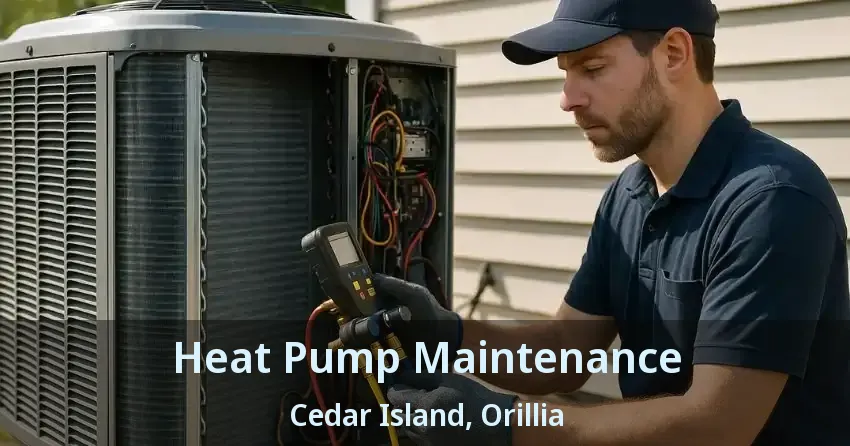 Heat Pump Maintenance Cedar Island, Orillia - ON