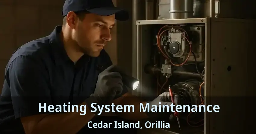 Heating System Maintenance Cedar Island, Orillia - ON