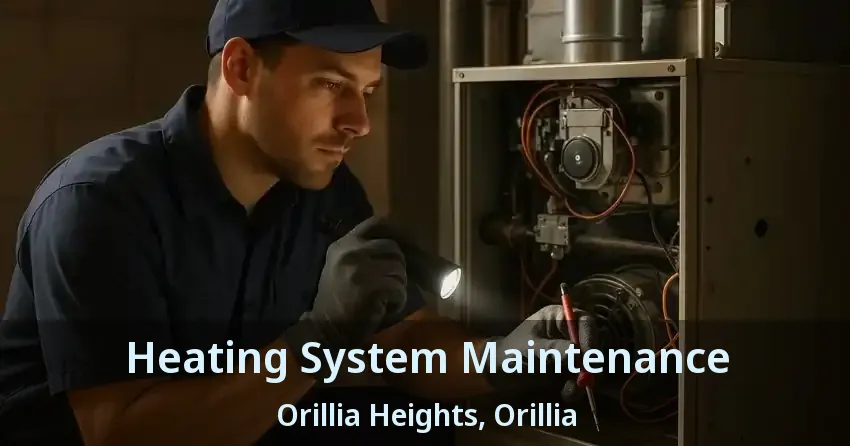 Heating System Maintenance Orillia Heights, Orillia - ON