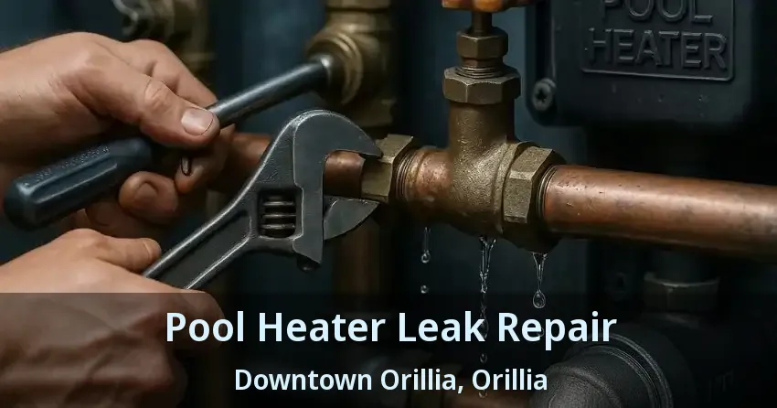 Pool Heater Leak Repair Downtown Orillia, Orillia - ON