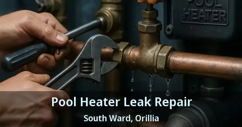 Pool Heater Leak Repair South Ward, Orillia - ON